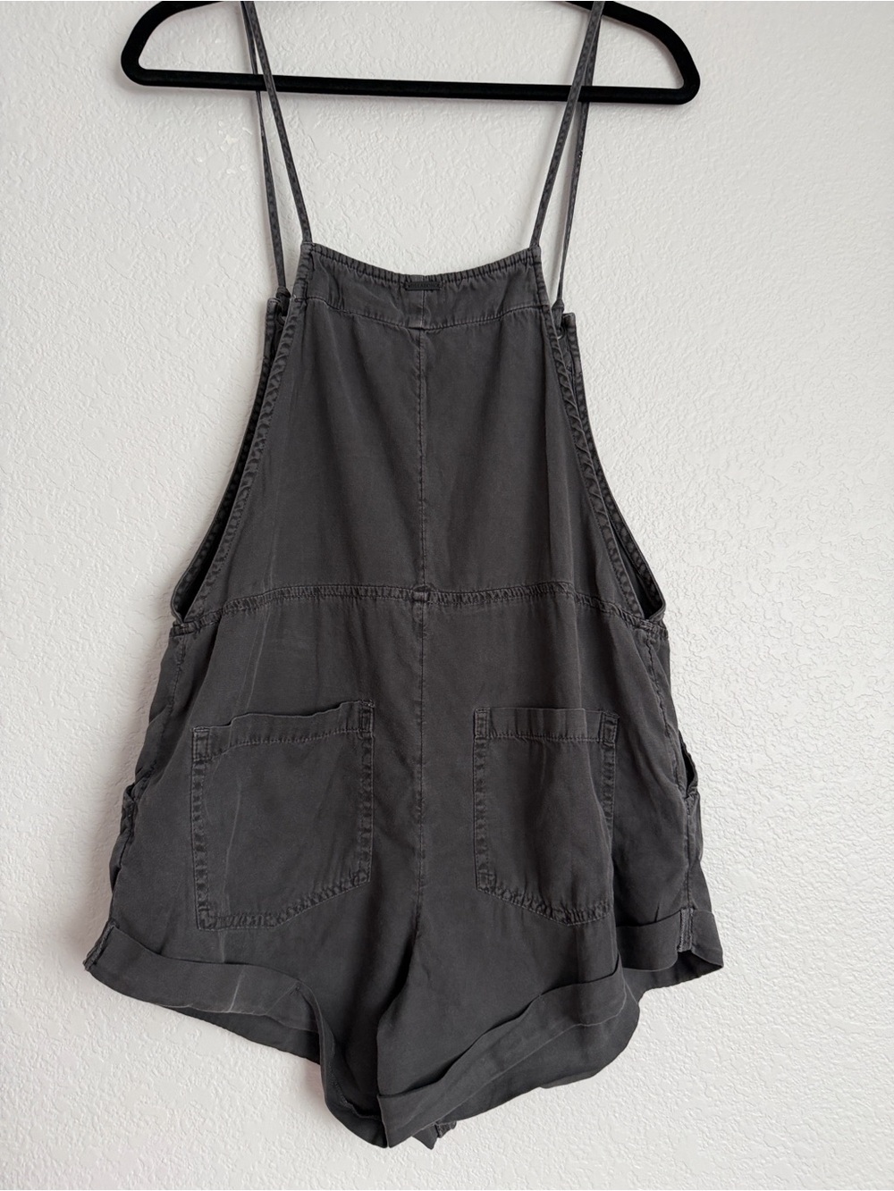 Billabong Wild Pursuit Romper Dark Gray Overalls Size M - Picture 8 of 15